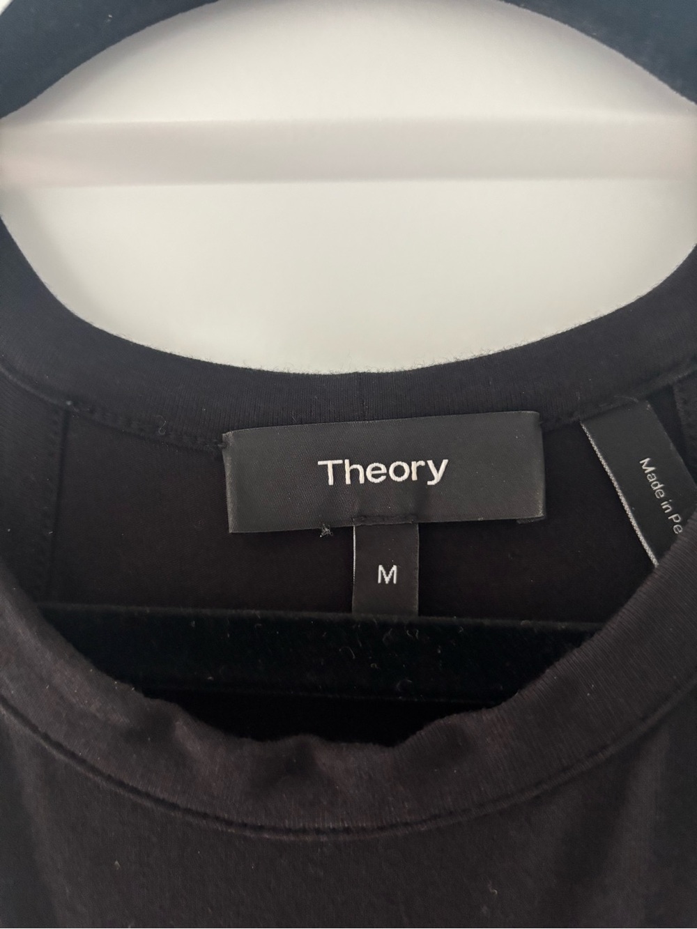 Theory Black Tank Top